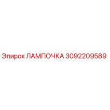 3092209589 ЛАМПОЧКА Epiroc
