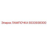 5533938300 ЛАМПОЧКА Epiroc