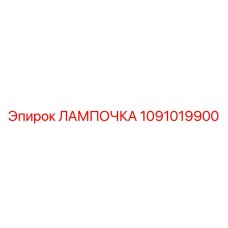 1091019900 ЛАМПОЧКА Epiroc