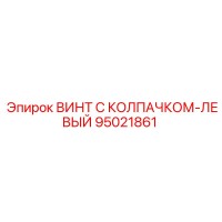 95021861 ВИНТ С КОЛПАЧКОМ-ЛЕВЫЙ Epiroc