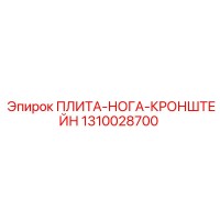 1310028700 ПЛИТА-НОГА-КРОНШТЕЙН Epiroc