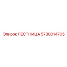 5730014705 ЛЕСТНИЦА Epiroc