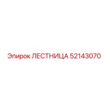 52143070 ЛЕСТНИЦА Epiroc