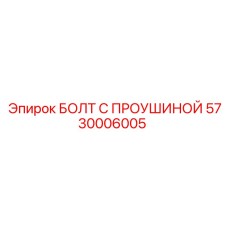 5730006005 БОЛТ С ПРОУШИНОЙ Epiroc