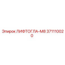 371110020 ЛИФТОГЛА-М8 Epiroc