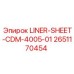 2651170454 LINER-SHEET-CDM-4005-01 Epiroc