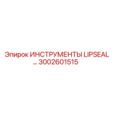 3002601515 ИНСТРУМЕНТЫ LIPSEAL Epiroc