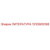 1310905168 ЛИТЕРАТУРА Epiroc