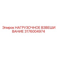 3176004974 НАГРУЗОЧНОЕ ВЗВЕШИВАНИЕ Epiroc