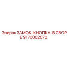 9170002070 ЗАМОК-КНОПКА-В СБОРЕ Epiroc