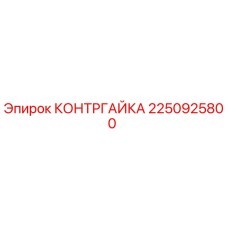 2250925800 КОНТРГАЙКА Epiroc