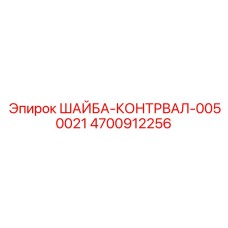 4700912256 ШАЙБА-КОНТРВАЛ-0050021 Epiroc