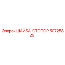 50725829 ШАЙБА-СТОПОР Epiroc