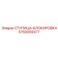 5750059377 СТУПИЦА-БЛОКИРОВКА Epiroc