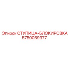 5750059377 СТУПИЦА-БЛОКИРОВКА Epiroc