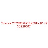 4700929617 СТОПОРНОЕ КОЛЬЦО Epiroc