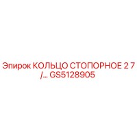 GS5128905 КОЛЬЦО СТОПОРНОЕ 2 7/… Epiroc