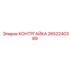 2652240389 КОНТРГАЙКА (Epiroc)