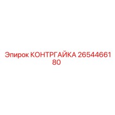 2654466180 КОНТРГАЙКА (Epiroc)