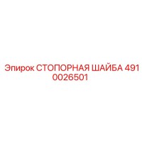 4910026501 СТОПОРНАЯ ШАЙБА Epiroc
