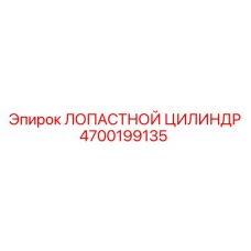 4700199135 ЛОПАСТНОЙ ЦИЛИНДР Эпирок