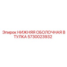 5730023932 НИЖНЯЯ ОБОЛОЧНАЯ ВТУЛКА Epiroc
