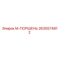 2635574912 М-ПОРШЕНЬ Epiroc