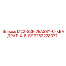 9753228977 M22-SDRIVEASSY-6-КВАДРАТ-X-8-BE Epiroc