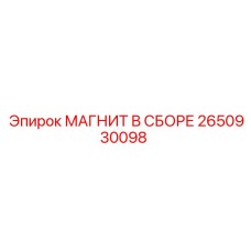 2650930098 МАГНИТ В СБОРЕ Epiroc