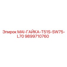 9899710760 MAI-ГАЙКА-T51S-SW75-L70 Epiroc