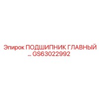 ПОДШИПНИК ГЛАВНЫЙ GS63022992 Epiroc