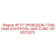 1310073373 ЖГУТ ПРОВОДОВ-ГЛАВНЫЙ-КОНТРОЛЬ-QAS-CUBIC Epiroc