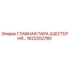 1622202780 ГЛАВНАЯ ПАРА (ШЕСТЕРНЯ…) Epiroc