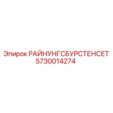 5730014274 РАЙНУНГСБУРСТЕНСЕТ Epiroc
