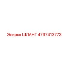 4797413773 ШЛАНГ Эпирок