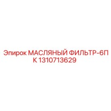 1310713629 МАСЛЯНЫЙ ФИЛЬТР-6ПК Epiroc
