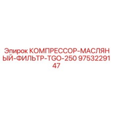 9753229147 КОМПРЕССОР-МАСЛЯНЫЙ-ФИЛЬТР-TGO-250 Epiroc