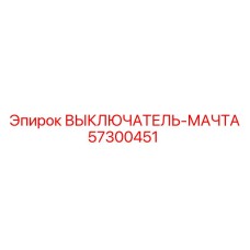 57300451 ВЫКЛЮЧАТЕЛЬ-МАЧТА Epiroc