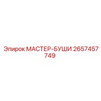 2657457749 МАСТЕР-БУШИ Epiroc