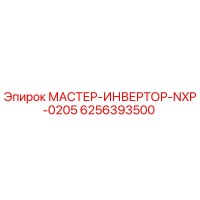 6256393500 МАСТЕР-ИНВЕРТОР-NXP-0205 Epiroc