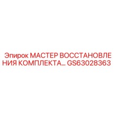 GS63028363 МАСТЕР ВОССТАНОВЛЕНИЯ КОМПЛЕКТА Epiroc