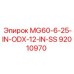 92010970 MG60-6-25-IN-ODX-12-IN-SS Epiroc