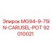 92010021 MG94-9-75IN-CARUSEL-POT Epiroc