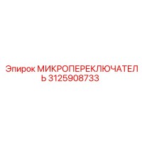 3125908733 МИКРОПЕРЕКЛЮЧЮАТЕЛЬ Epiroc