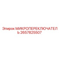 2657825507 МИКРОПЕРЕКЛЮЧАТЕЛЬ Epiroc