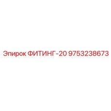 9753238673 ФИТИНГ-20 Epiroc