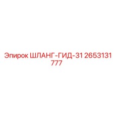 2653131777 ШЛАНГ-ГИД-31 Epiroc
