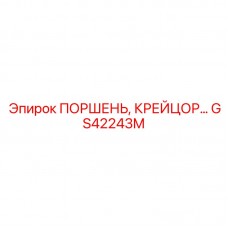 GS42243M ПОРШЕНЬ, КРЕЙЦОР… Epiroc