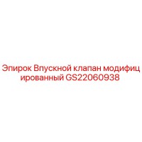 GS22060938 Впускной клапан модифицированный Epiroc