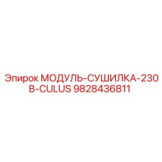 9828436811 МОДУЛЬ-СУШИЛКА-230В-CULUS Epiroc